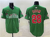 Men's Philadelphia Phillies #28 Alec Bohm Green Phanatic Limited Stitched Jersey,baseball caps,new era cap wholesale,wholesale hats